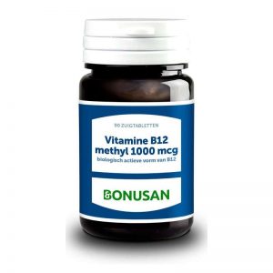 Bonusan B12 Methyl 1000mcg Zuigabletten