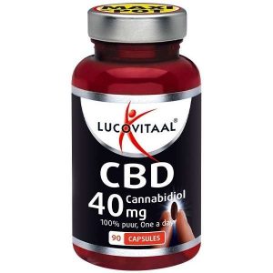 Lucovitaal CBD Cannabidiol 40mg Capsules