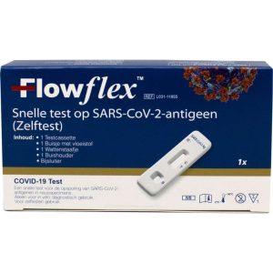 200 stuks Flowflex Corona Zelftest (single pack) Sneltest Covid-19