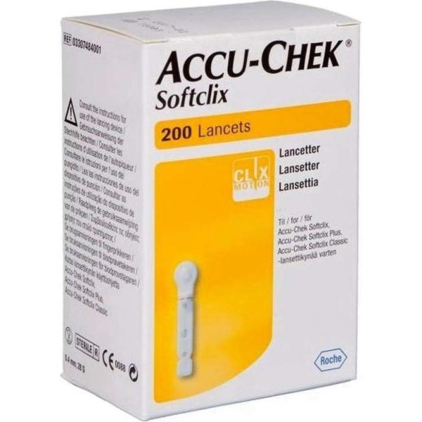 Accu-Check Softclix Lancetten - 200 stuks