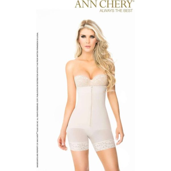 Ann Chery Body Shaper 'Titi' - Top kwaliteit - Powernet met Lycra - Nude - Maat M (kledingmaat 36/38)