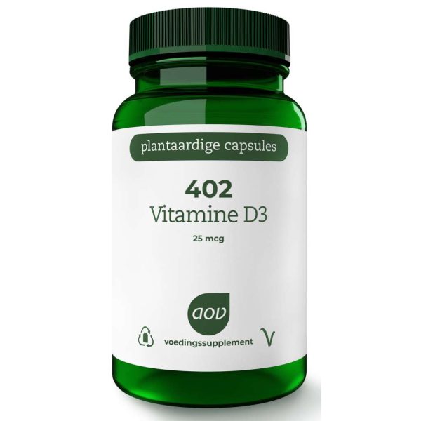 AOV 402 Vitamine D3 25mcg Vegacaps