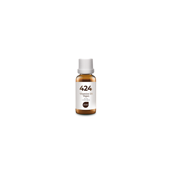 AOV 424 Vitamine D3 Vegan 25mcg Druppels