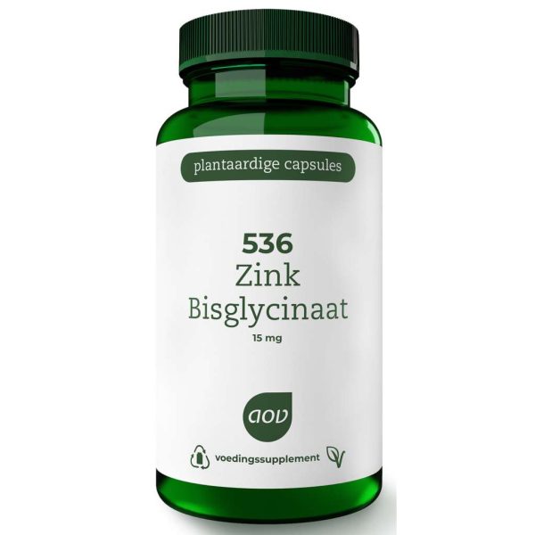 AOV 536 Zink Bisglycinaat 15mg Capsules