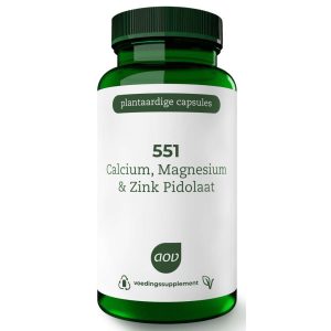 AOV 551 Calcium, Magnesium & Zink Pidolaat Capsules