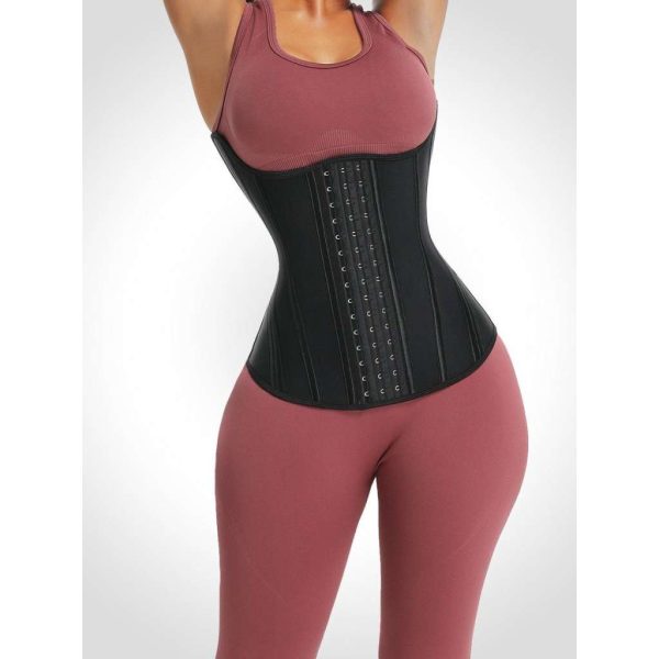 Bella Fit Vanessa - latex waist trainer - 14 stalen baleinen met borstondersteuning - M