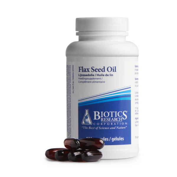 Biotics Flax Seed Oil Softgels