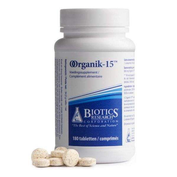 Biotics Oorganik-15 Tabletten