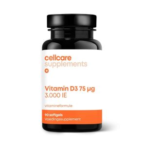 Cellcare Vitamine D3 75mcg Capsules