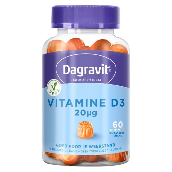 Dagravit D3 20 mcg Gummies