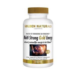 Golden Naturals Multi Strong Gold Energy Tabletten