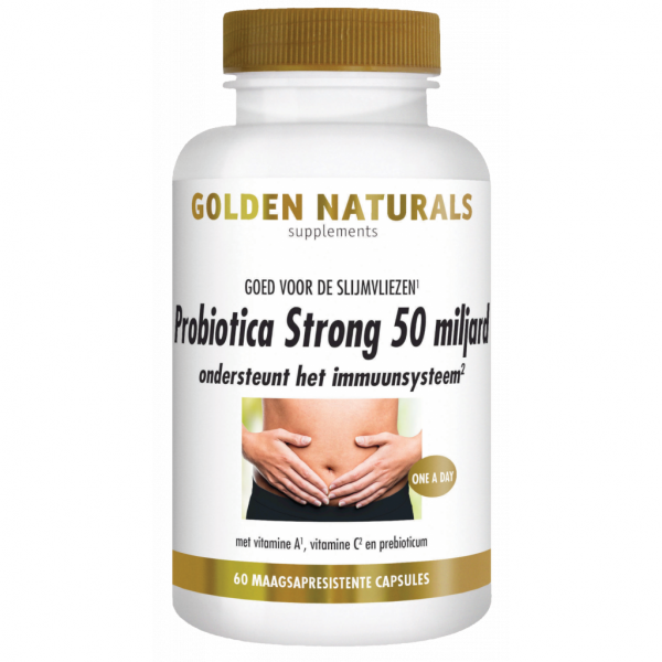 Golden Naturals Probiotica Strong 50 Miljard Capsules