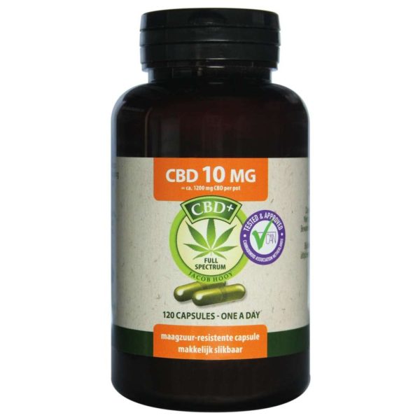 Jacob Hooy CBD 10mg Capsules