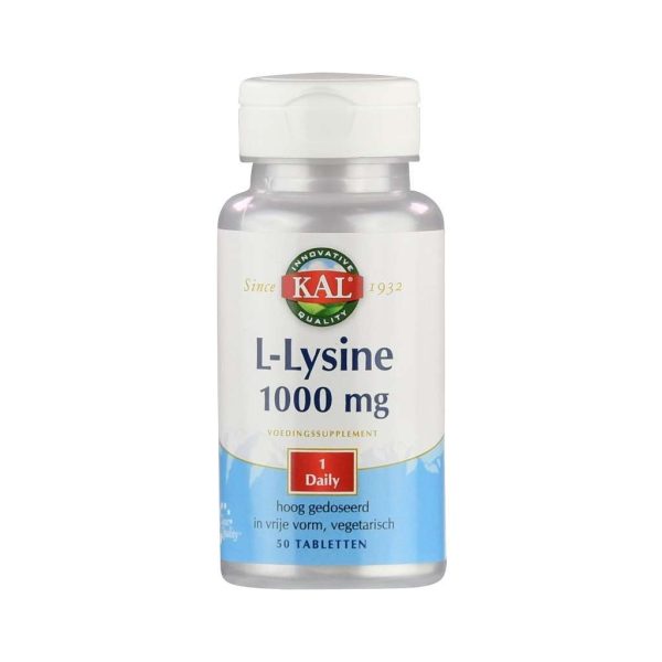 Kal L-lysine 1000mg Tabletten