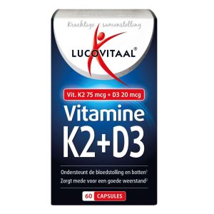 Lucovita Vitamine K2 + D3 Capsules