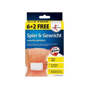 Lucovitaal Spier & gewricht Warmtepleisters Rug