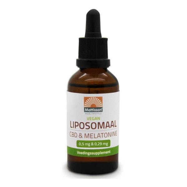 Mattisson HealthStyle Vegan Liposomaal CBD & Melatonine