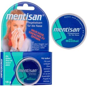 Mentisan Voedende balsem voor neus met menthol, 15 g