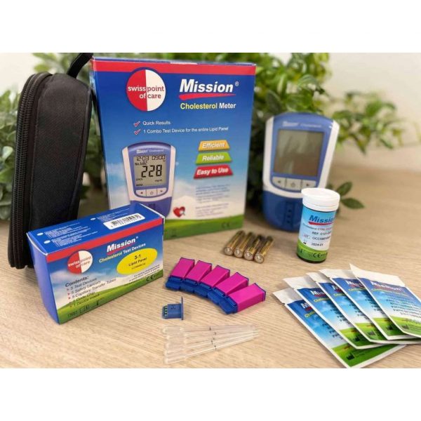 Mission 3-in-1 Cholesterol Meter Startset