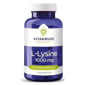 Vitakruid L-Lysine 1000mg Tabletten