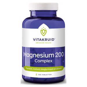 Vitakruid Magnesium 200 Complex Tabletten