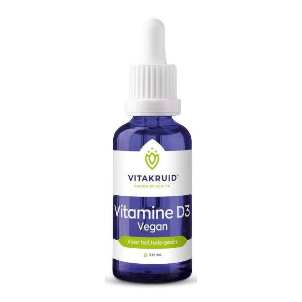 Vitakruid Vitamine D3 Druppels Vegan 30 ML