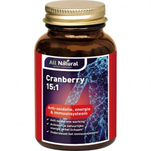 All Natural Cranberry 15:1 Tabletten