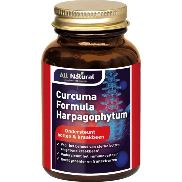 All Natural Curcuma Formula Harpagophytum Capsules