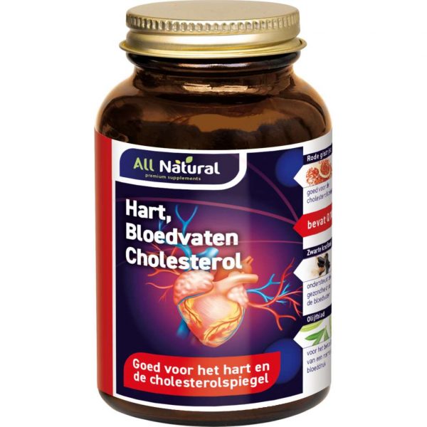 All Natural Hart, Bloedvaten Cholesterol Capsules