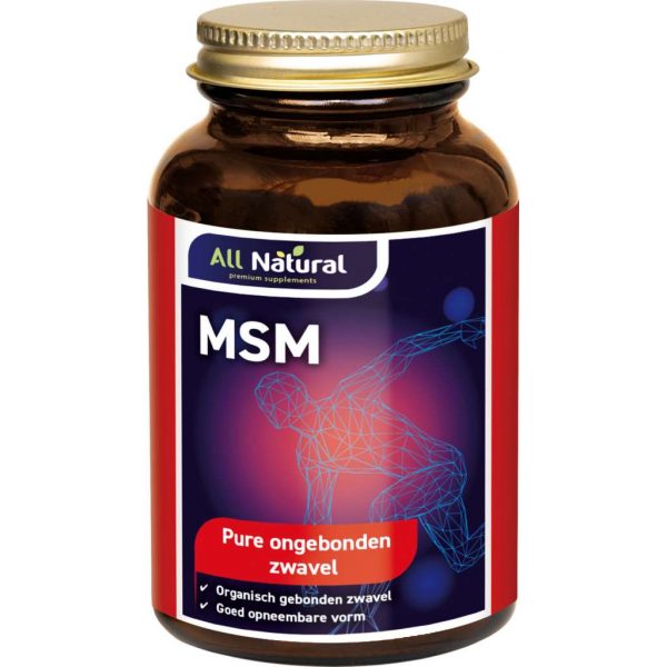 All Natural MSM Tabletten