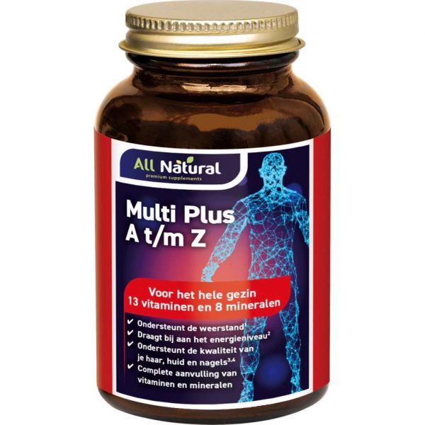 All Natural Multi Plus A-Z Tabletten