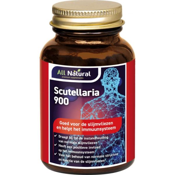 All Natural Scutellaria 900 Capsules