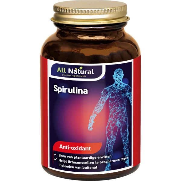 All Natural Spirulina Tabletten