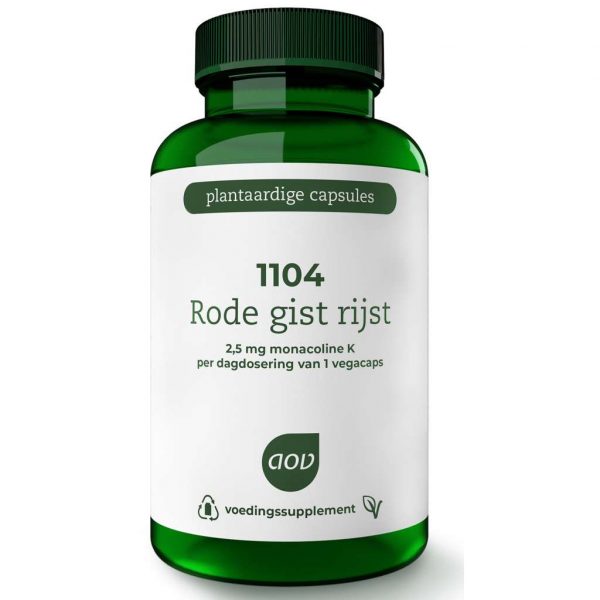 AOV 1104 Rode Gist Rijst Extract Vegacaps