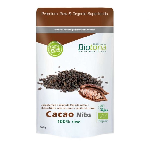 Biotona Cacao Nibs 100% Raw