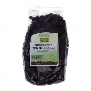 Boerjan Cranberry Zon Gedroogd