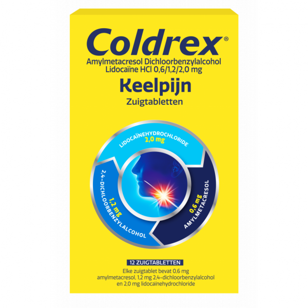 Coldrex Keelpijn Zuigtabletten