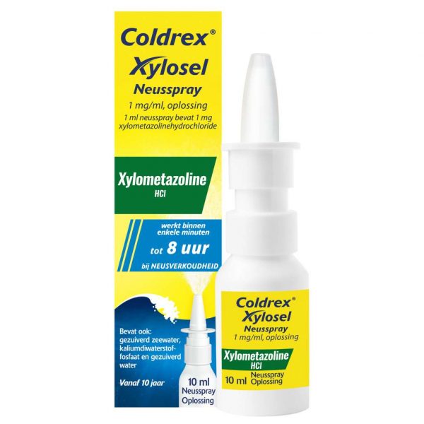 Coldrex Neusspray Xylosel 1mg/ml - xylometazoline neusspray bij neusverkoudheid