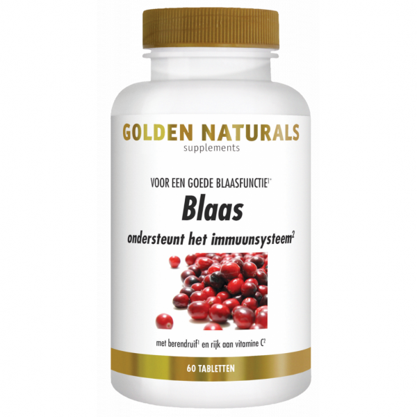 Golden Naturals Blaas Tabletten