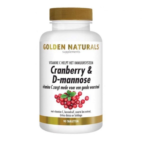 Golden Naturals Cranberry & D-Mannose Tabletten