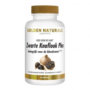 Golden Naturals Zwarte Knoflook Plus Capsules