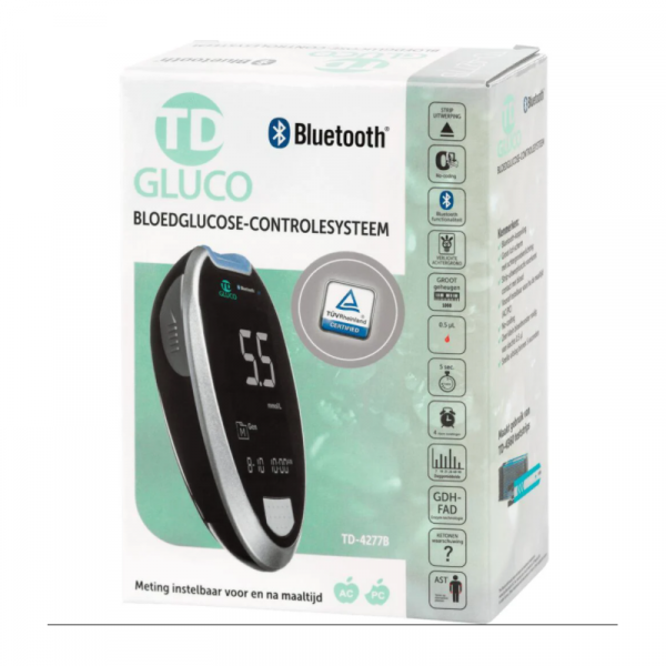 Ht One TD Gluco Bloedglucose Controlesysteem