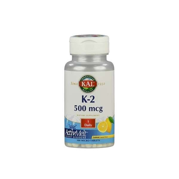 Kal Vitamine K2 500mcg Tabletten