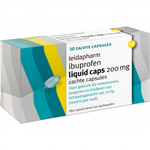 Leidapharm Ibuprofen 200mg Liquid Capsules