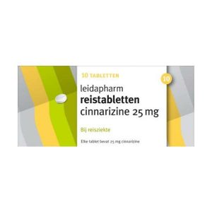 Leidapharm Reistabletten Cinnarizine 25 mg Tabletten