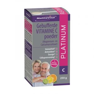 Mannavital Gebufferde Vitamine C Platinum Poeder