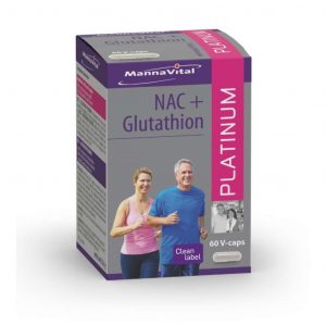 Mannavital NAC & Glutathion Platinum Vegicaps