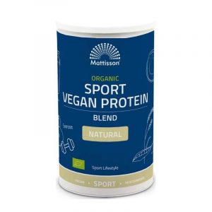 Mattisson Healthstyle Organic Sport Vegan Protein Blend Natural