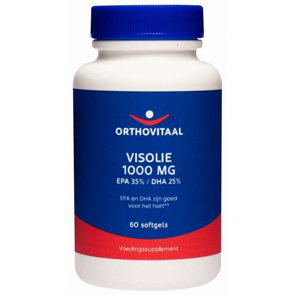 Orthovitaal Visolie 1000 mg EPA 35% / DHA 25 % Softgels