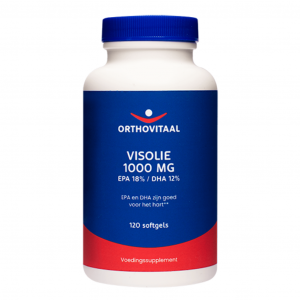 Orthovitaal Visolie 1000mg EPA 18% / DHA 12% Softgels